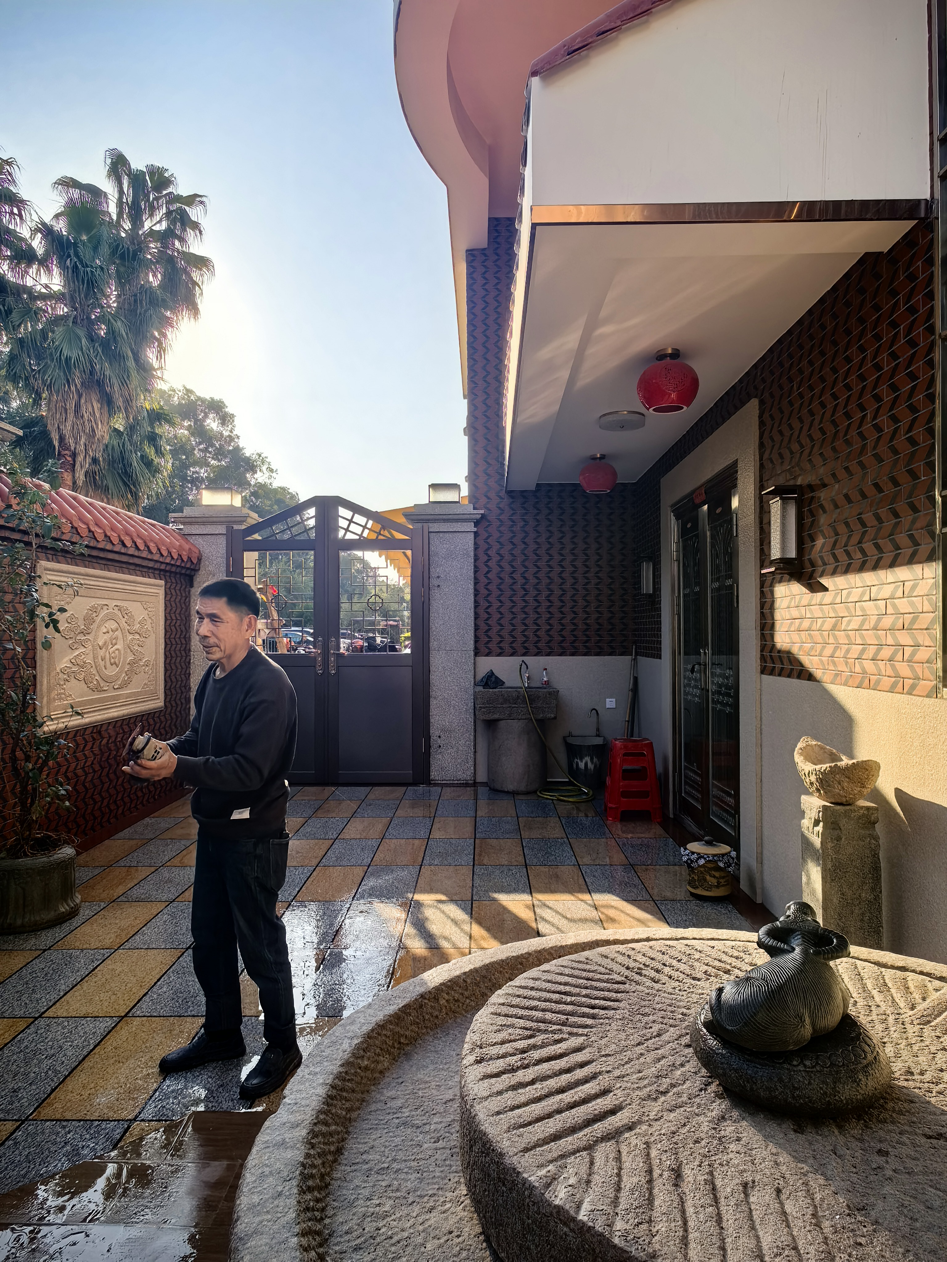 陶墨装饰设计｜洛阳桥庭院翻新，闽南小院子 图片3